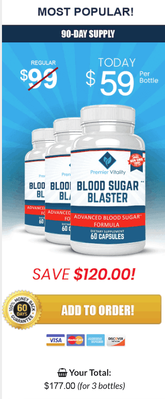 Blood Sugar Blaster 3 Bottle Buy